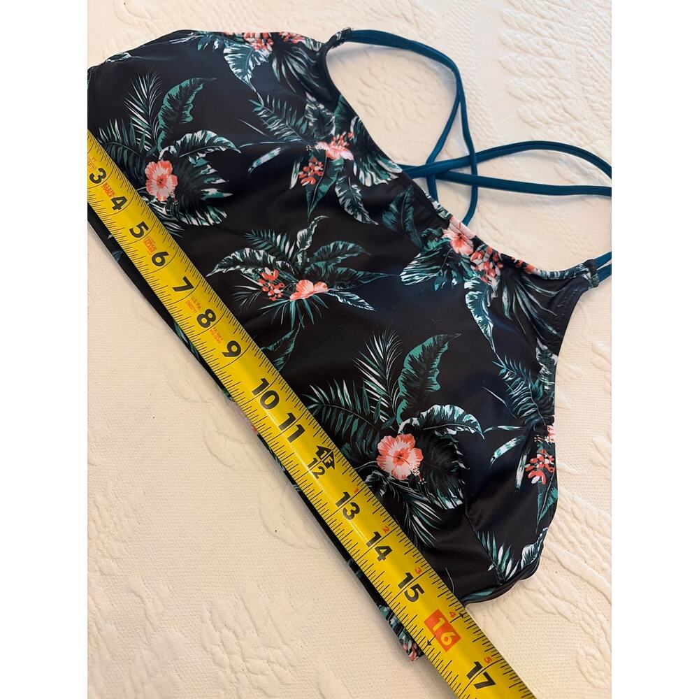 3 Piece Tropical Tankini Swimsuit Set Womens XXL Resort Vacation Swim Pool Beach - Picture 7 of 10
